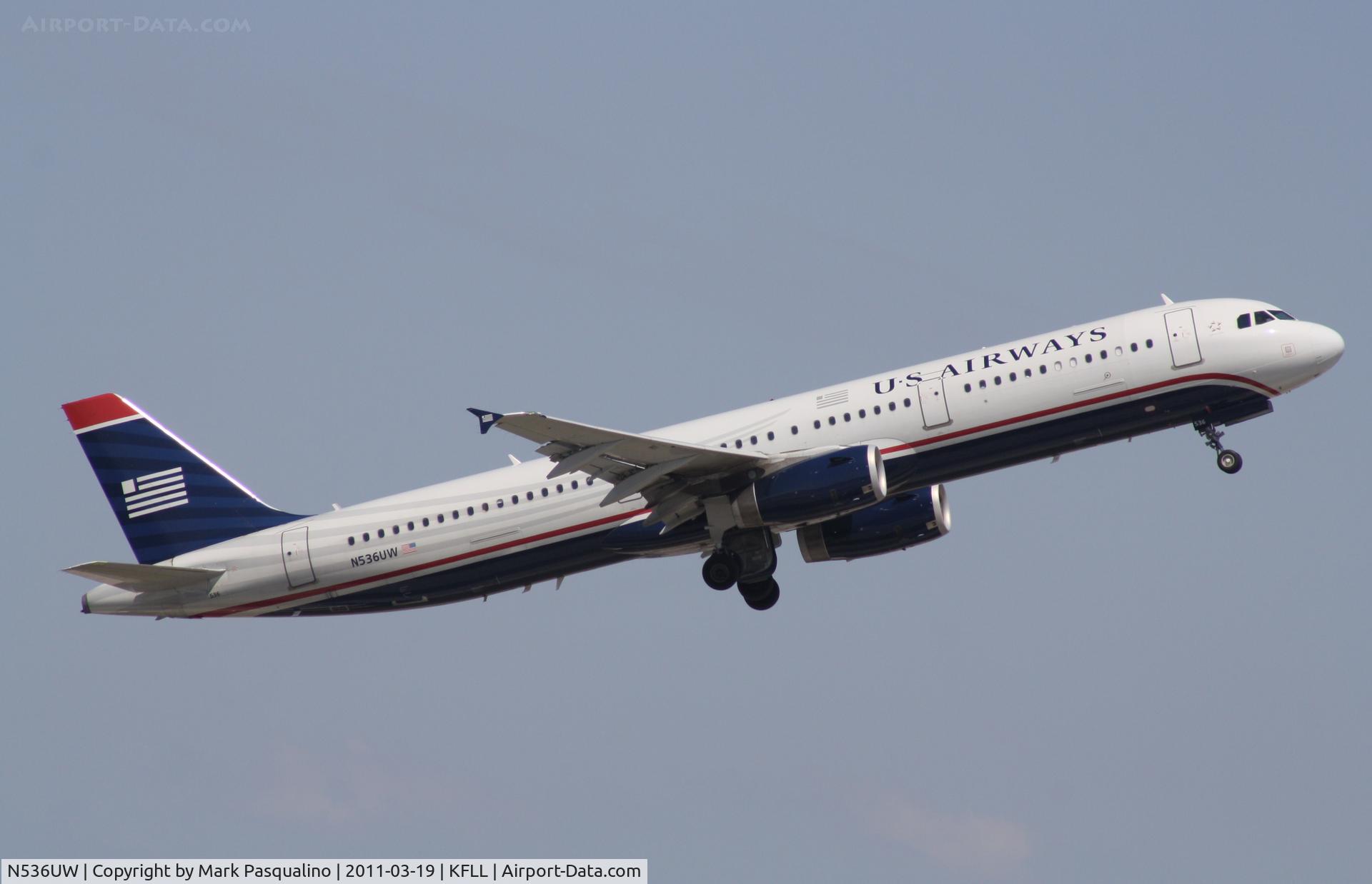 N536UW, 2009 Airbus A321-231 C/N 4025, Airbus A321