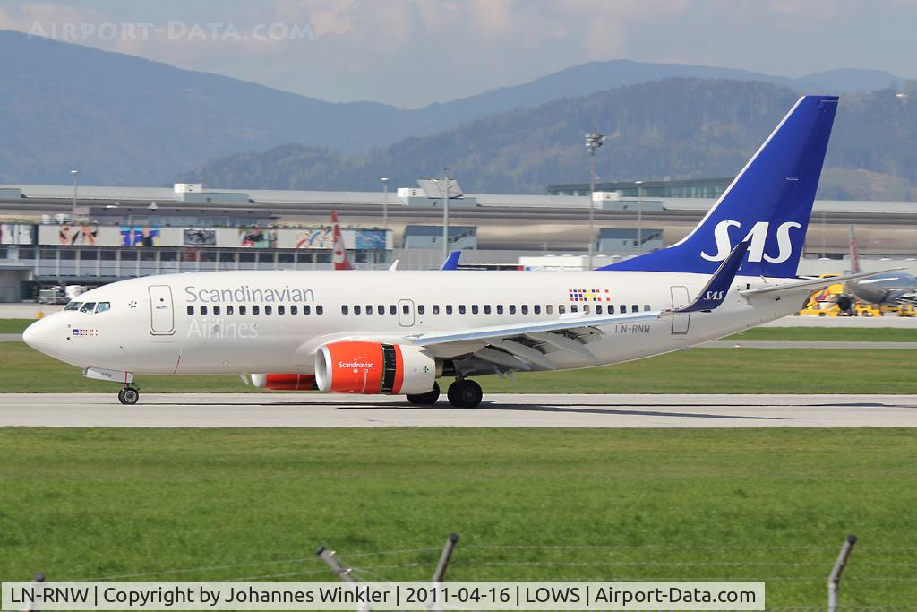 LN-RNW, 2010 Boeing 737-783 C/N 34549, Scandinavian Airlines B737