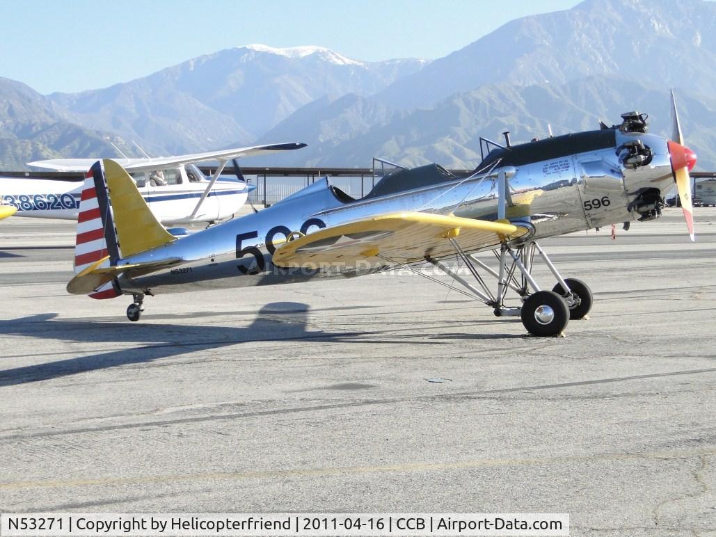 N53271, 1941 Ryan Aeronautical ST3KR C/N 1625, Parked for display