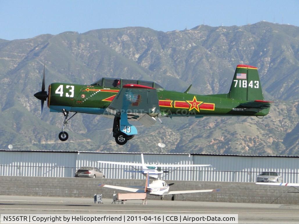 N556TR, 1968 Nanchang CJ-6A C/N 2432060, Landing runway 24