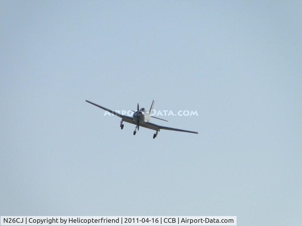 N26CJ, 1977 Nanchang CJ-6A C/N 1832046, On final to runway 24