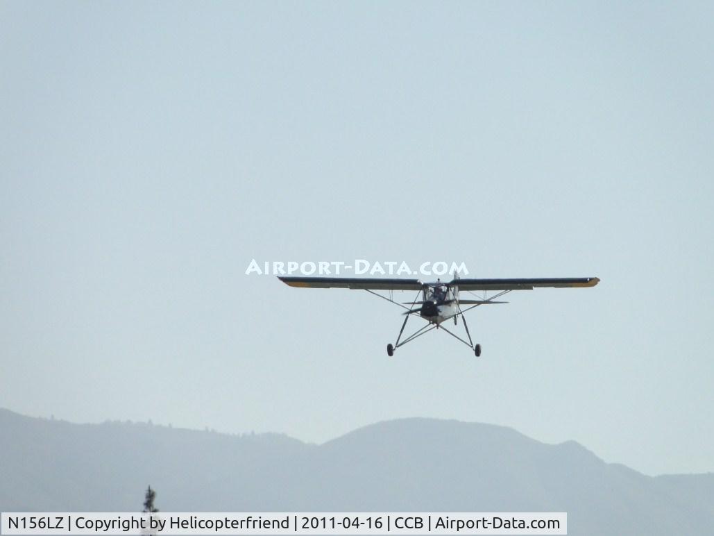 N156LZ, 2009 Fieseler Fi-156C Storch Replica C/N SA-001K, The Storch on final to runway 24