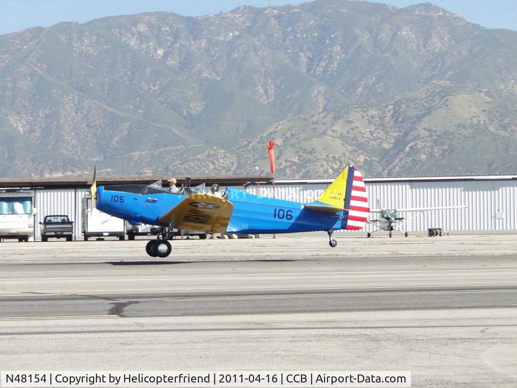 N48154, 1943 Fairchild M-62A C/N T437053, Landing on runway 24