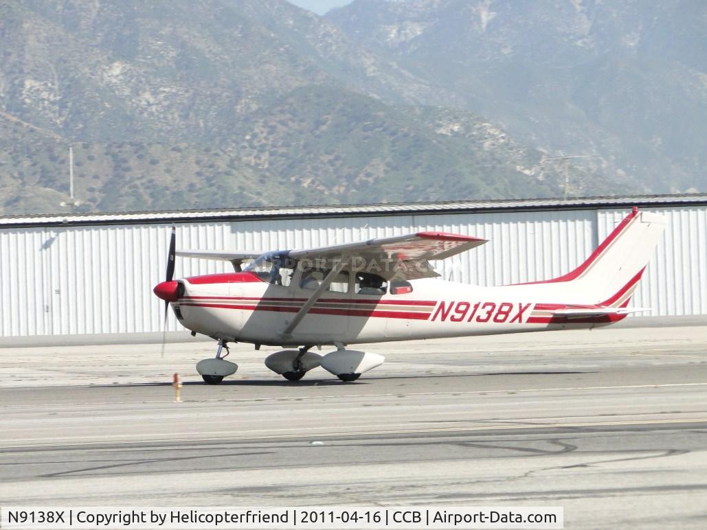 N9138X, 1961 Cessna 182D Skylane C/N 18253538, Landing runway 24