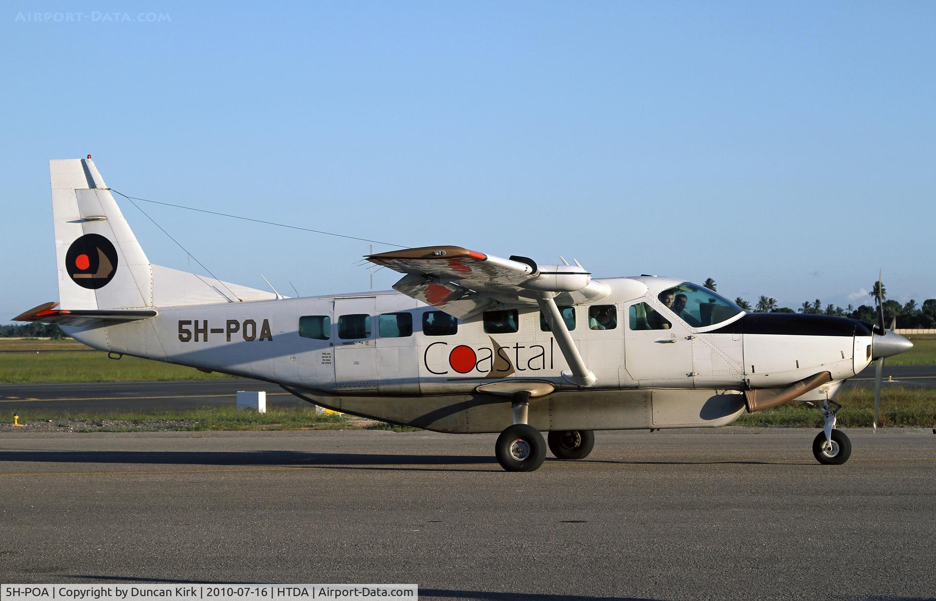 5H-POA, 2002 Cessna 208B Grand Caravan C/N 208B0965, The sun is setting!