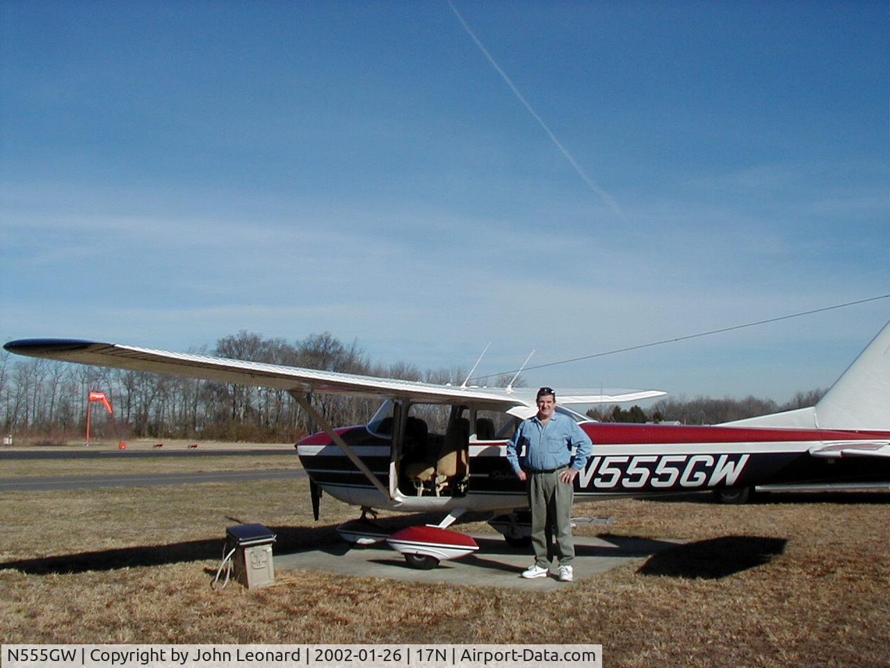 N555GW, 1964 Cessna 172E C/N 17251353, Taken at Cross Keys Airport  NJ