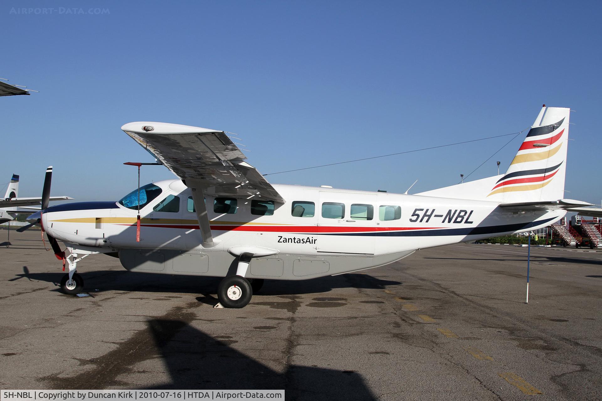 5H-NBL, 2007 Cessna 208B Grand Caravan C/N 208B-1293, Morning on the commuter ramp