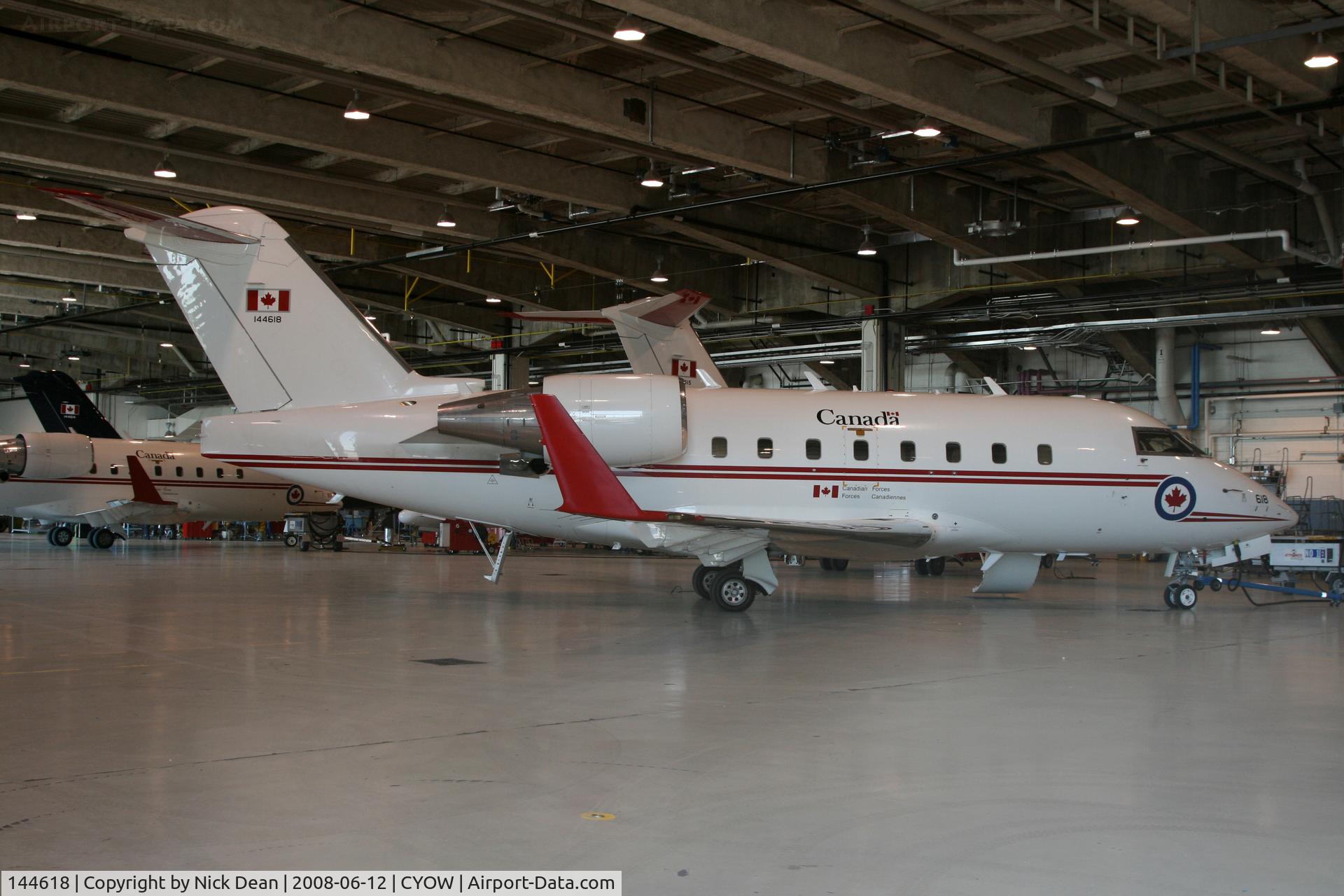 144618, 2002 Bombardier Challenger 604 (CL-600-2B16) C/N 5535, CYOW