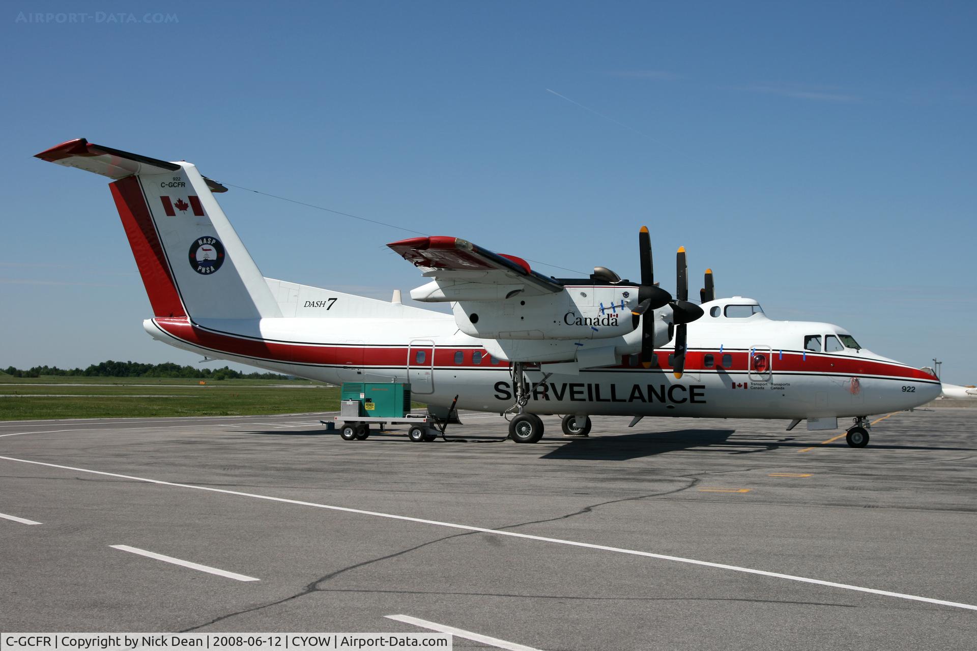 C-GCFR, 1985 De Havilland Canada DHC-7-150 Dash 7 C/N 102, CYOW