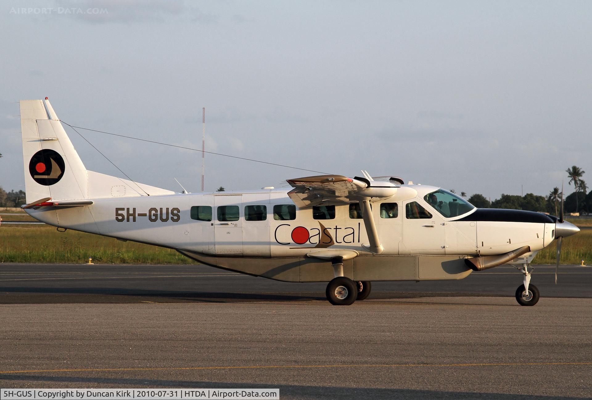 5H-GUS, 2000 Cessna 208B Grand Caravan C/N 208B1317, Last photo at Dar Es Salaam
