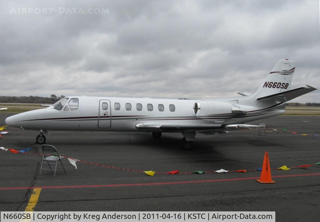 N660SB, 1997 Cessna 560 Citation V C/N 560-0433, Cessna 560 Citation V at SCSU Airport Day.