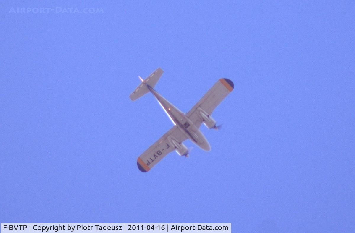 F-BVTP, Piper PA-23-250 Aztec C/N 273901, over Mallow, Ireland
