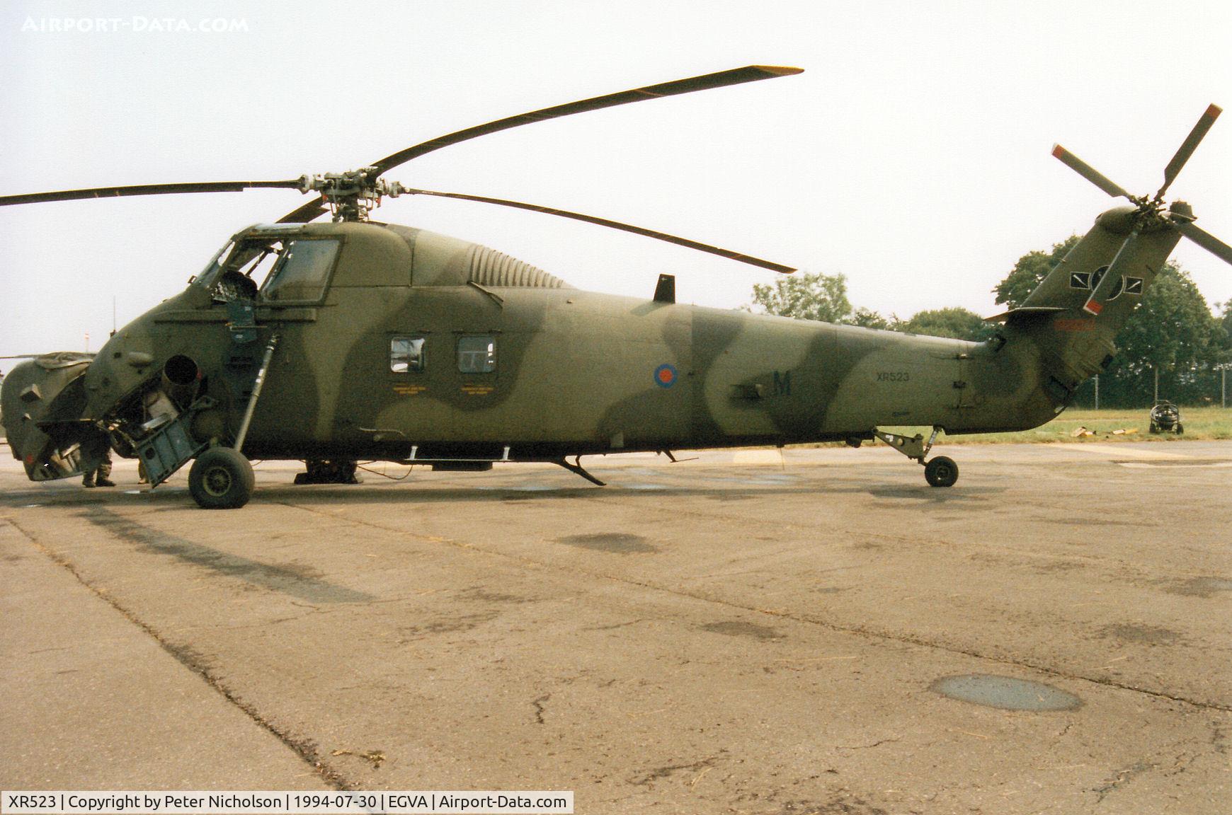 XR523, 1964 Westland Wessex HC.2 C/N WA145, Wessex HC.2 of 60 Squadron on display at the 1994 Intnl Air Tattoo at RAF Fairford.