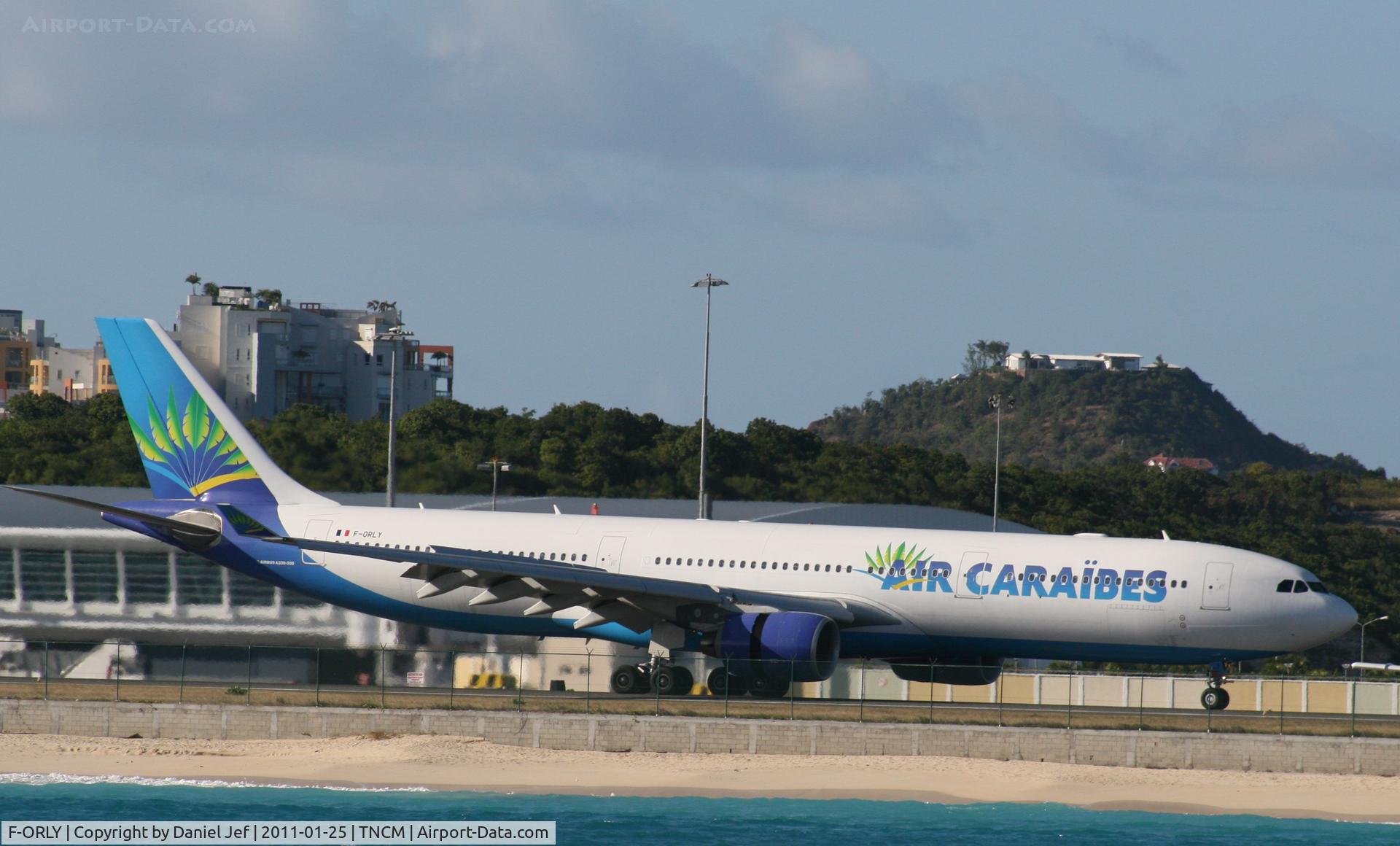 F-ORLY, 2006 Airbus A330-323X C/N 758, Air Caraibes landed at TNCM