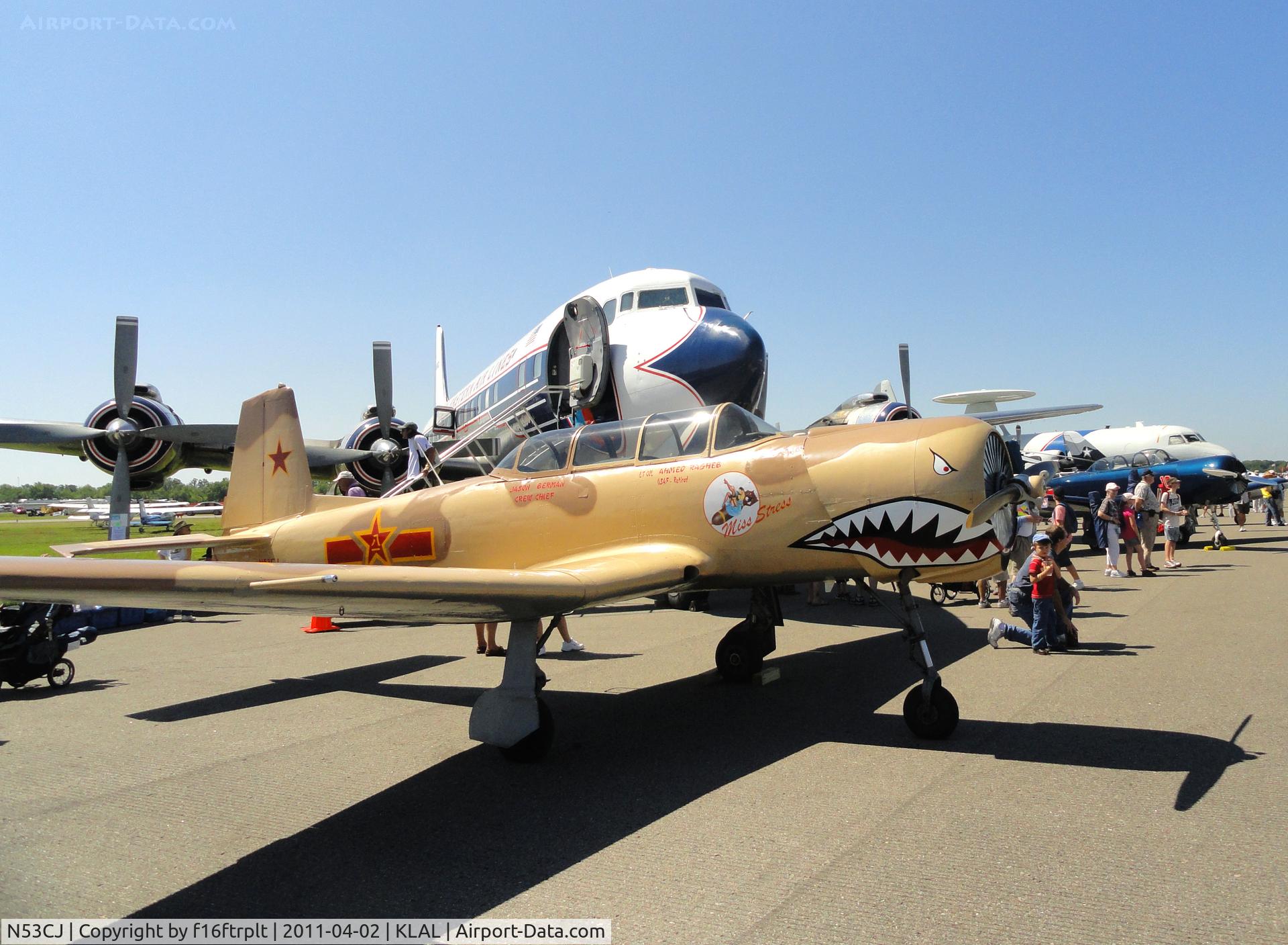 N53CJ, 1972 Nanchang CJ-6A C/N 2432062, Sun N Fun 2011