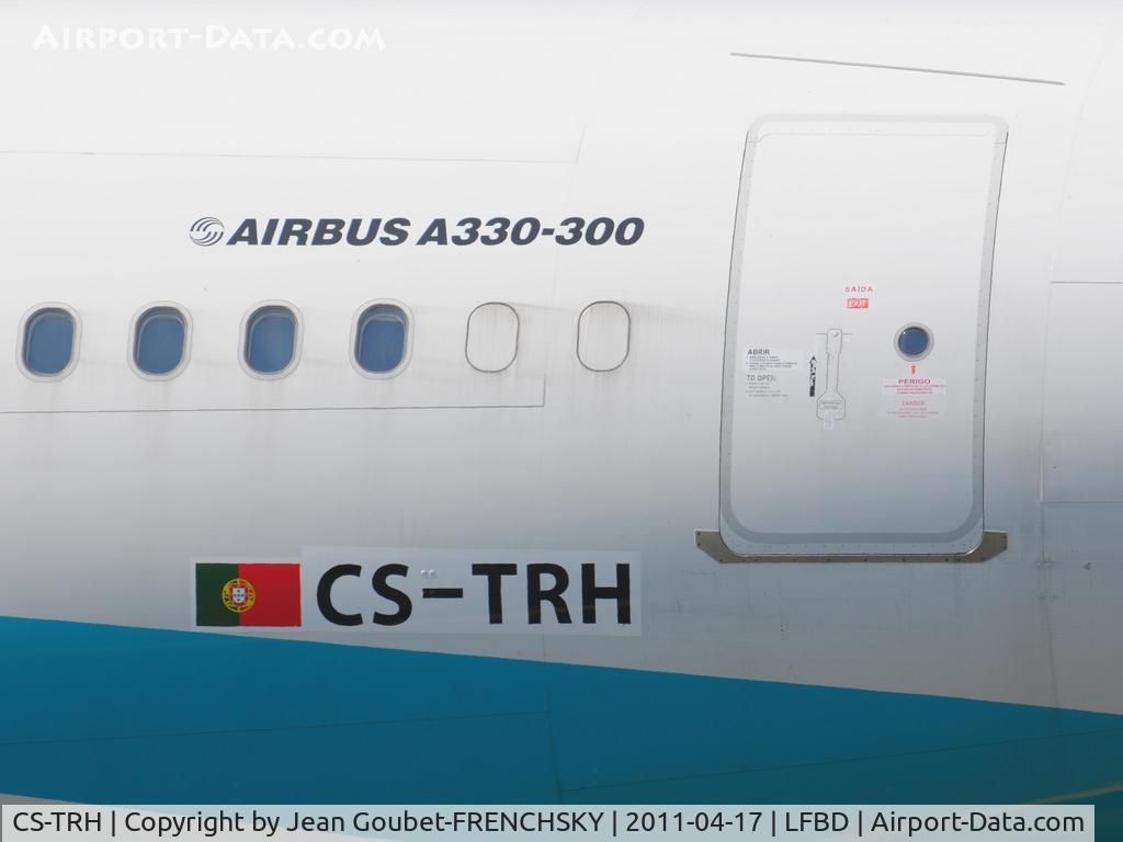 CS-TRH, 2007 Airbus A330-343X C/N 833, SE86 BOD/TLS/PUJ