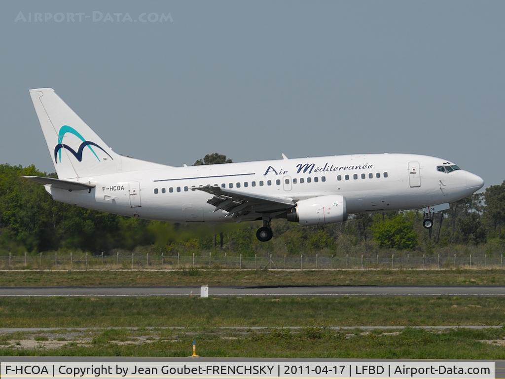 F-HCOA, 1996 Boeing 737-5L9 C/N 28084, Air Med' DR497 BJV/BOD