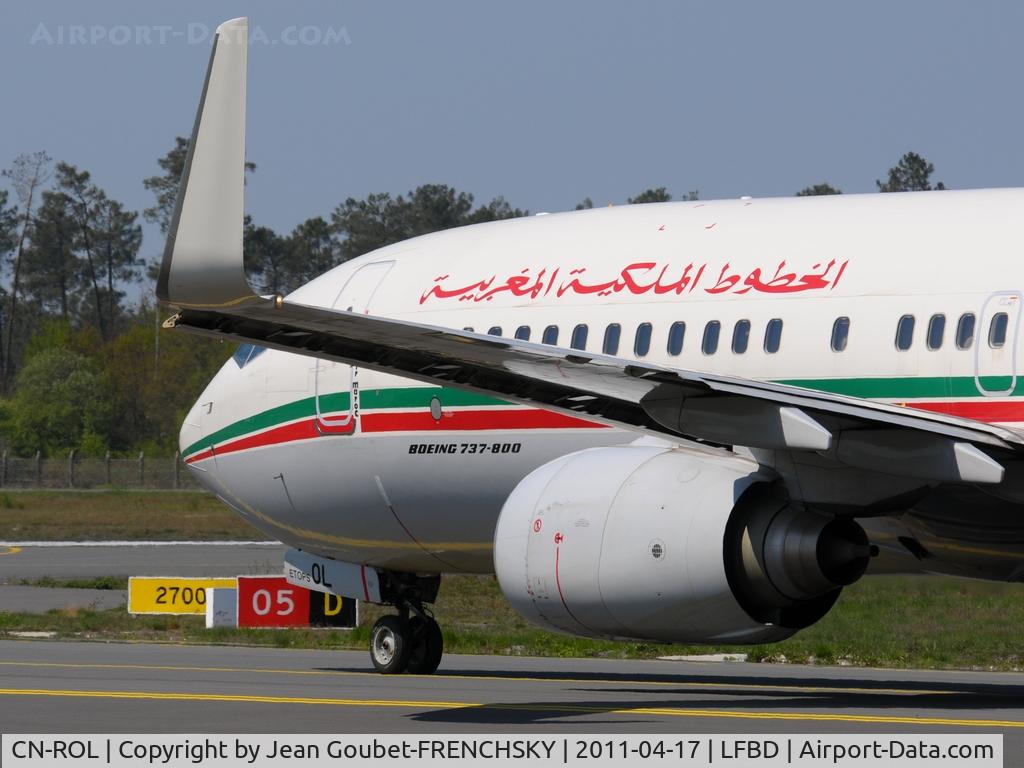 CN-ROL, 2007 Boeing 737-8B6 C/N 33065, AT5112 BOD/TLS/RAK