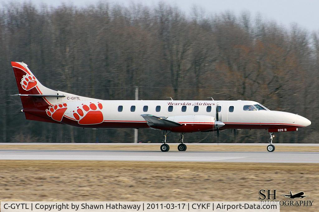 C-GYTL, 1993 Fairchild SA-227CC Metro 23 C/N CC829B, Taking off RWY26 to Ottawa