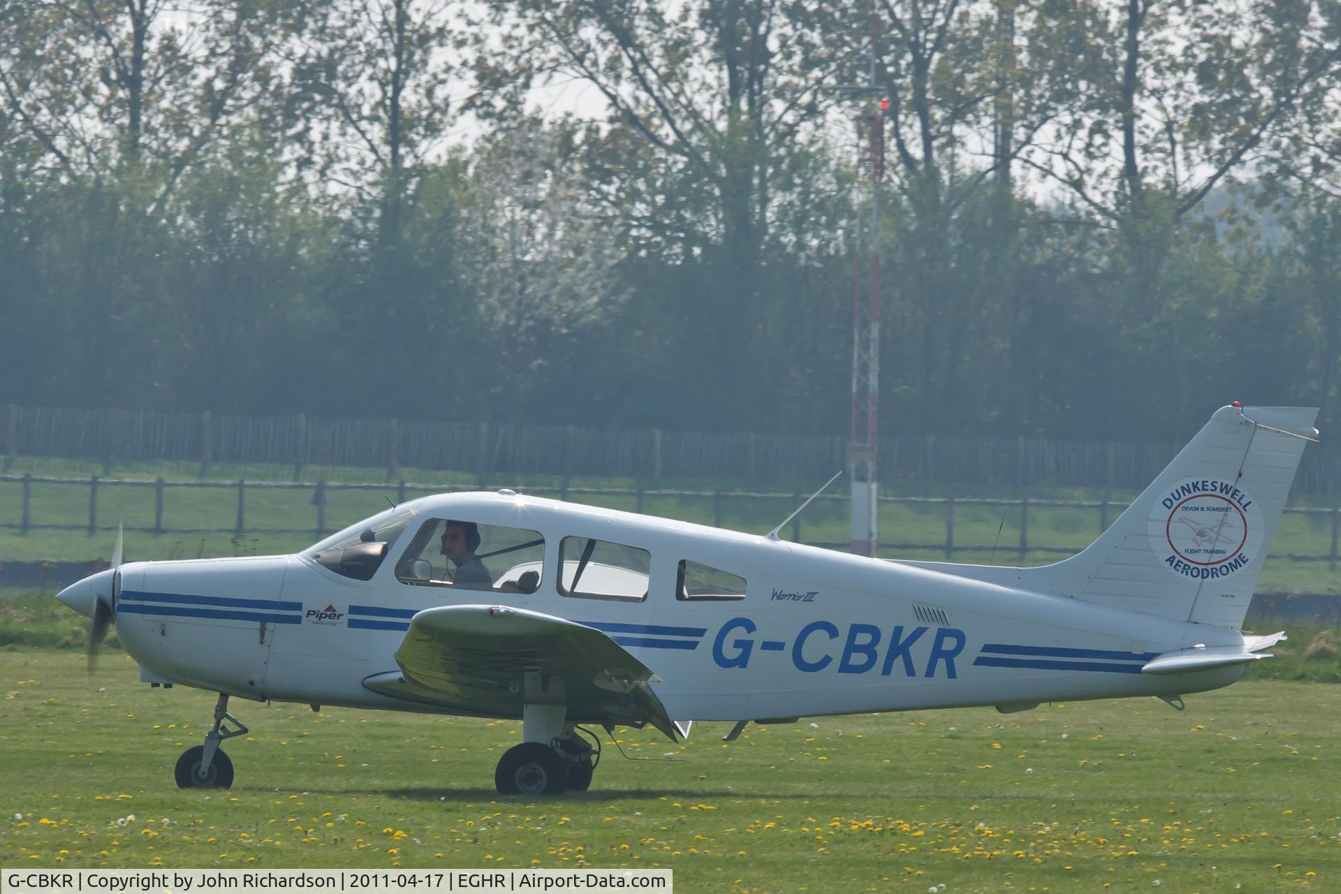 G-CBKR, 2002 Piper PA-28-161 Warrior III C/N 2842143, Just arrived