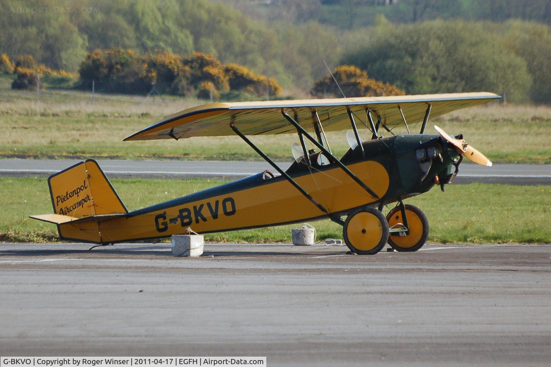 G-BKVO, 1989 Pietenpol Air Camper C/N PFA 047-10799, 