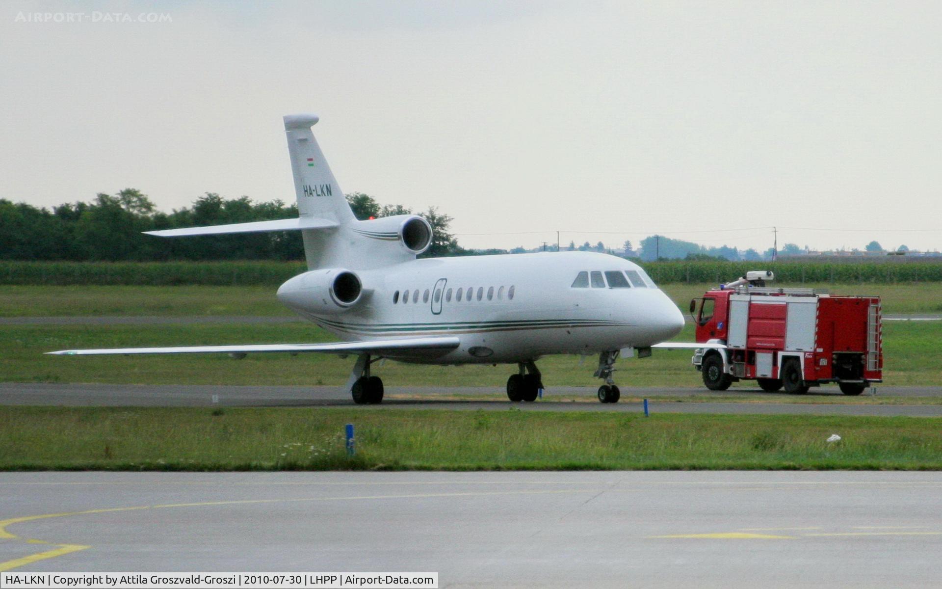 HA-LKN, 2005 Dassault Falcon 900EX C/N 143, Pécs-Pogány Airport, Hungary