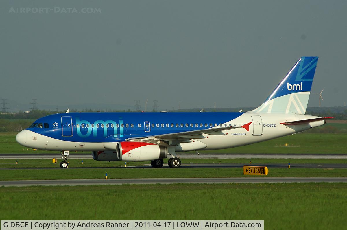 G-DBCE, 2005 Airbus A319-131 C/N 2429, bmi Airbus A319