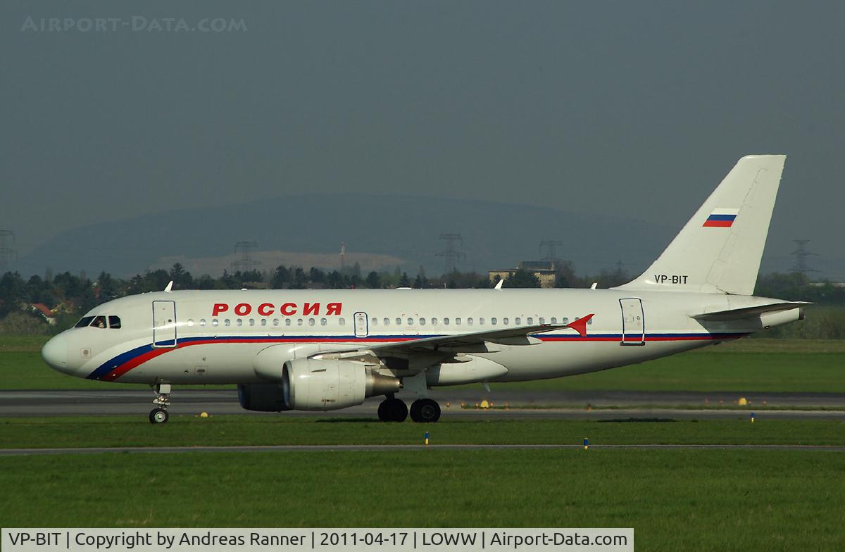 VP-BIT, 2002 Airbus A319-111 C/N 1761, Rossiya Airbus A319