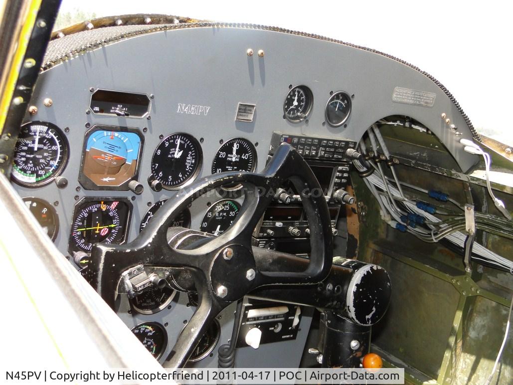 N45PV, 1944 Grumman G-44 Widgeon C/N 1380, Firewall cockpit area