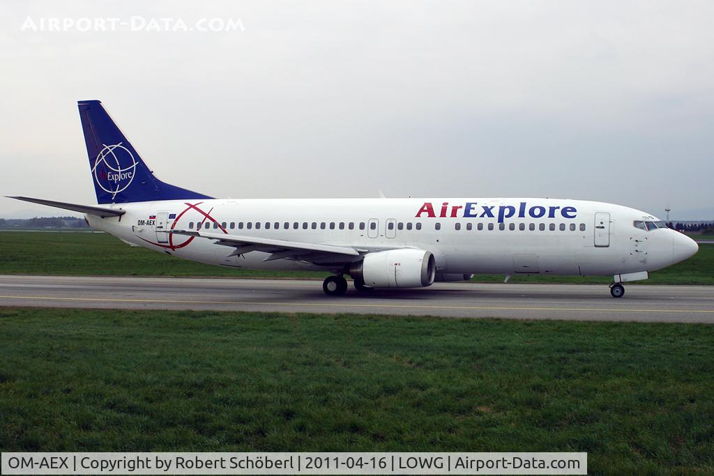 OM-AEX, 1992 Boeing 737-4Y0 C/N 25178, OM-AEX