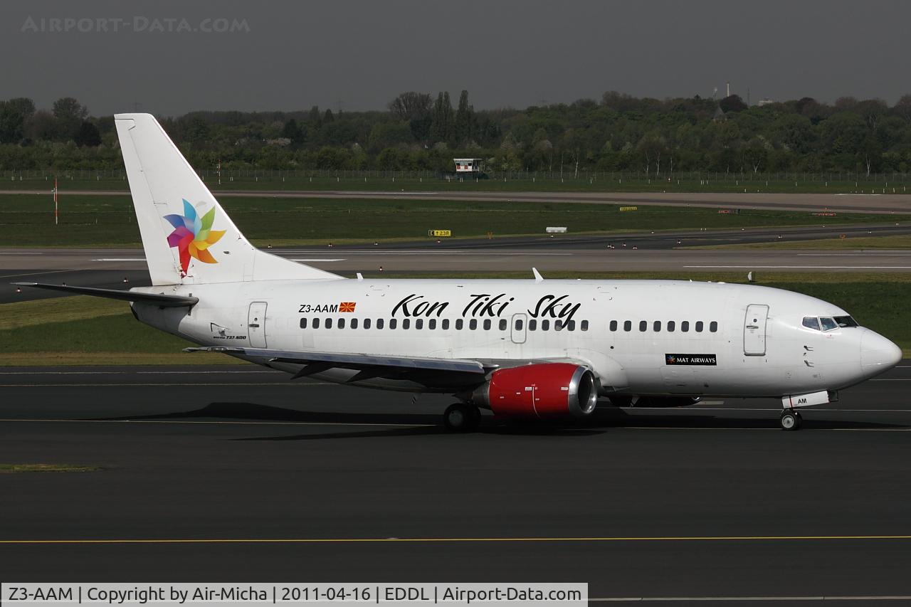 Z3-AAM, 1991 Boeing 737-529 C/N 25249, MAT Macedonian Airlines