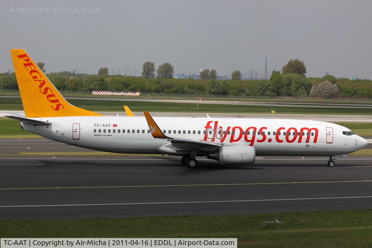 TC-AAT, 2010 Boeing 737-82R C/N 40872, Pegasus Airlines