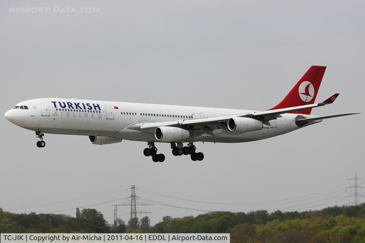 TC-JIK, 1999 Airbus A340-313 C/N 257, Turkish Airlines, Name: Kas