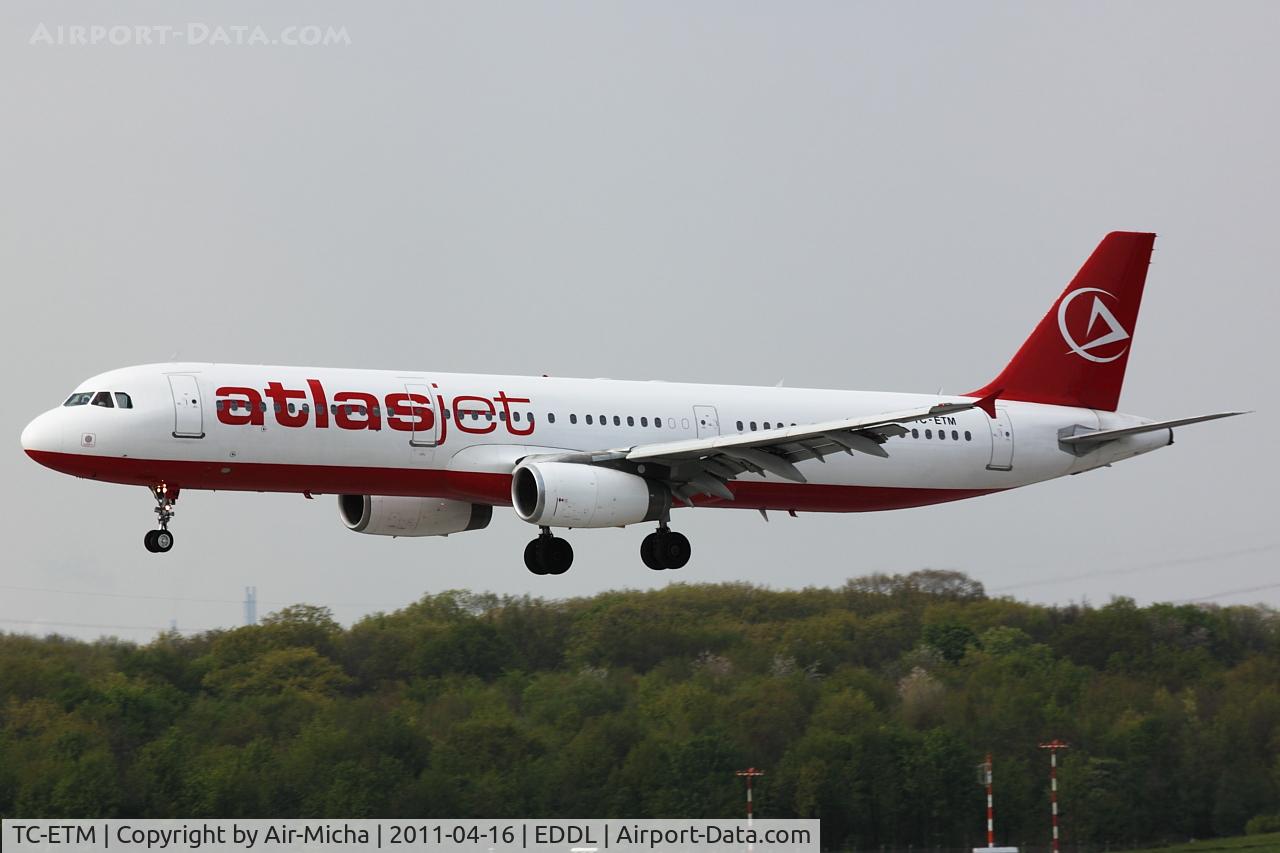 TC-ETM, 1996 Airbus A321-131 C/N 604, Atlas Jet