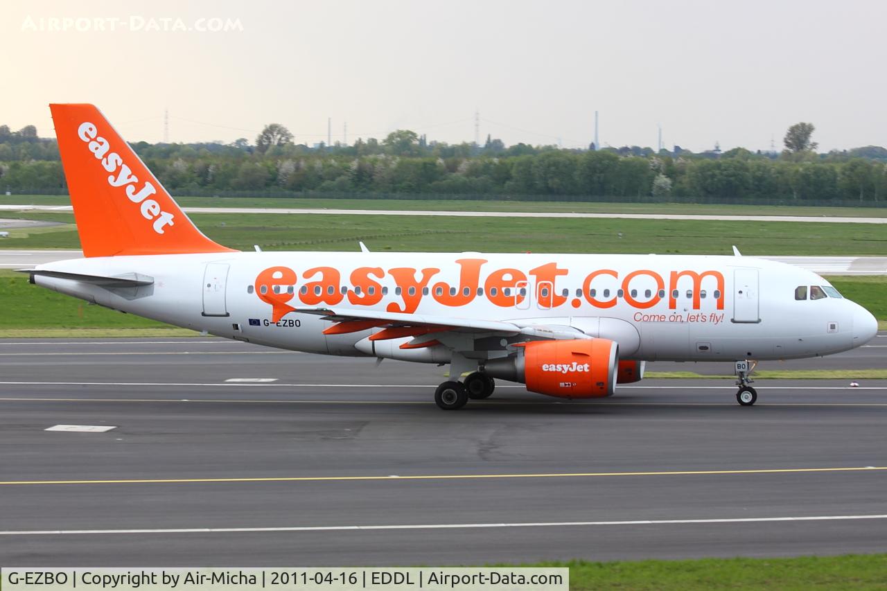 G-EZBO, 2007 Airbus A319-111 C/N 3082, EasyJet