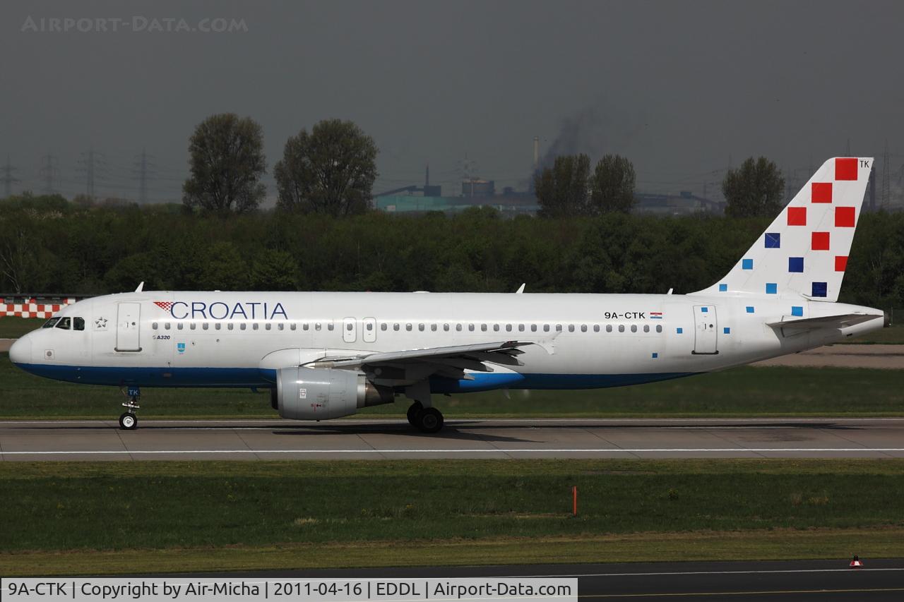 9A-CTK, 2000 Airbus A320-214 C/N 1237, Croatia Airlines