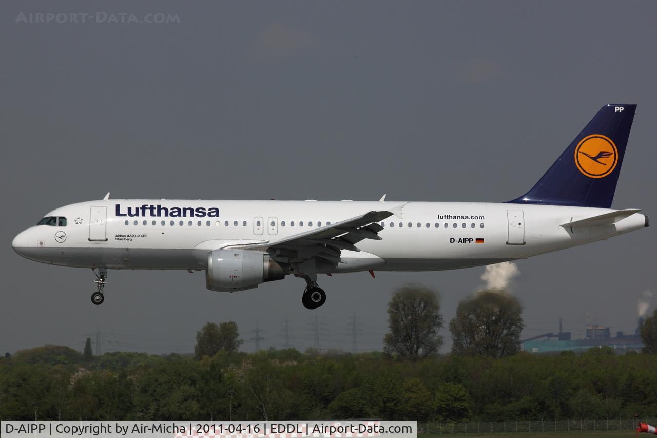 D-AIPP, 1990 Airbus A320-211 C/N 110, Lufthansa, Airbus A320-211, CN: 0110, Name: Starnberg