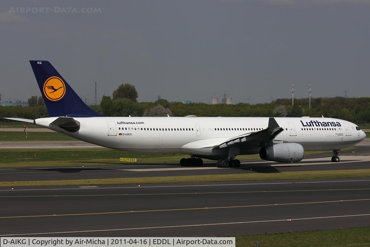 D-AIKG, 2005 Airbus A330-343X C/N 645, Lufthansa, Name: Ludwigsburg
