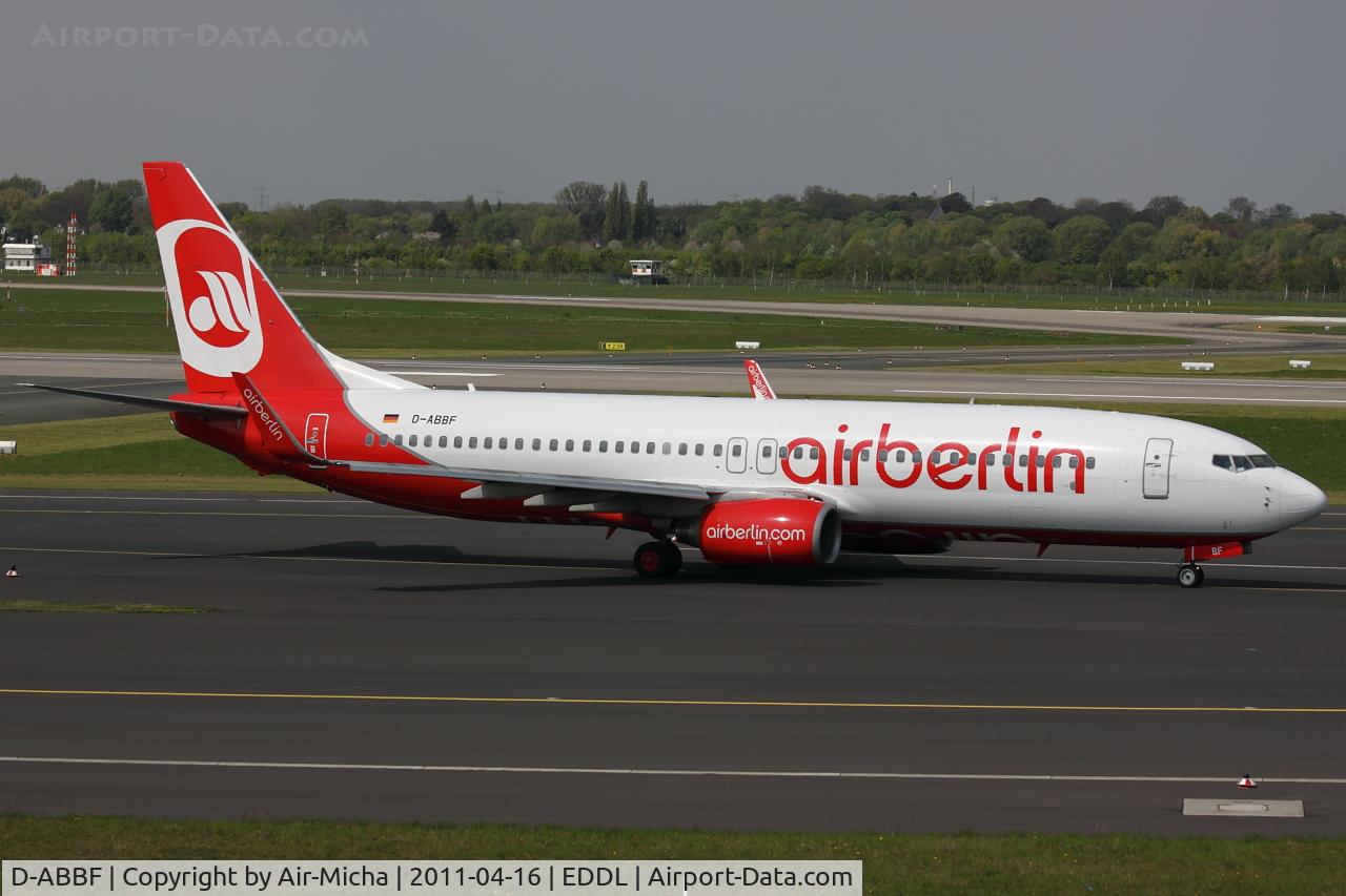 D-ABBF, 2002 Boeing 737-86J C/N 32917, Air Berlin