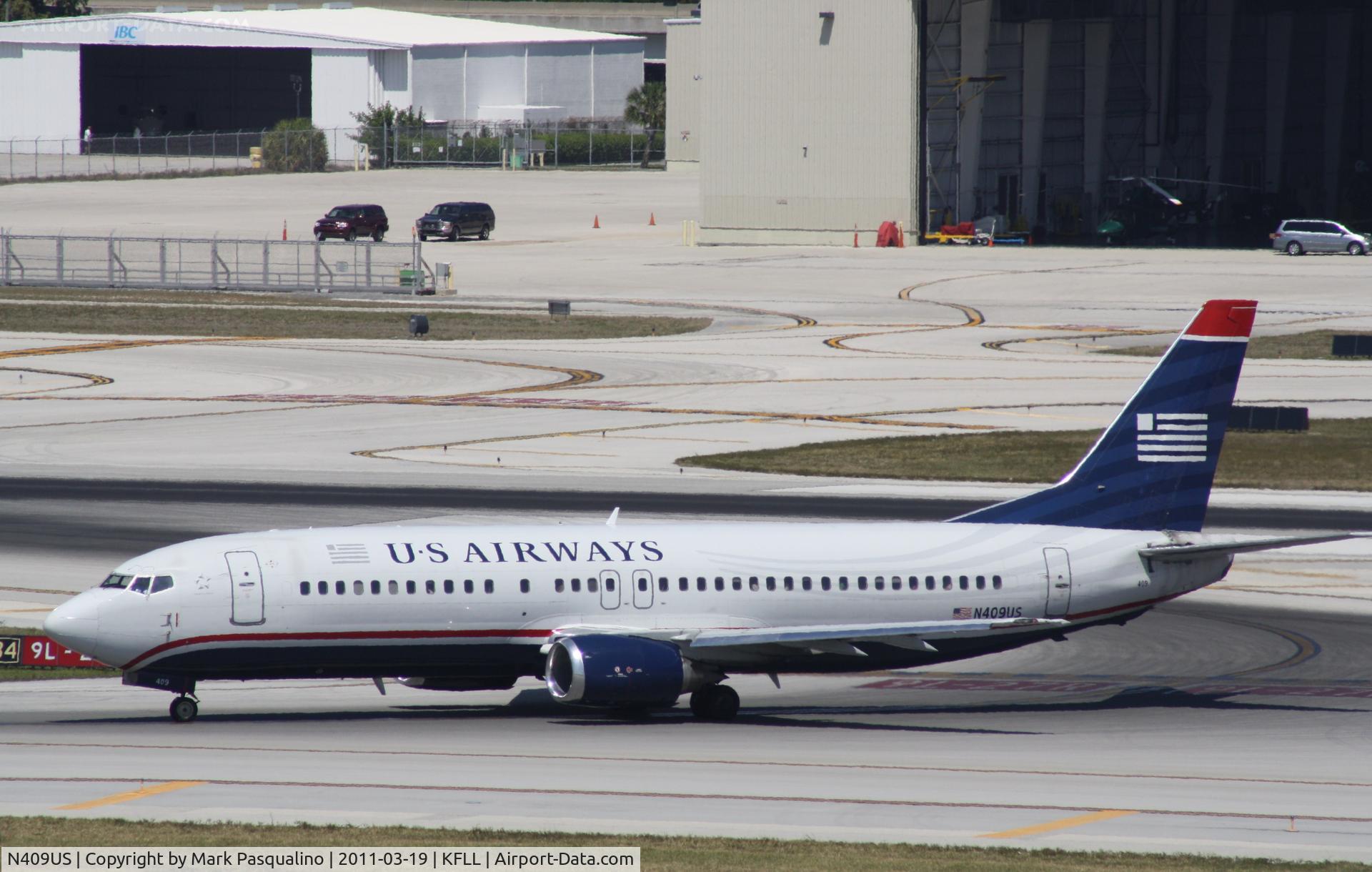 N409US, 1988 Boeing 737-401 C/N 23879, Boeing 737-400