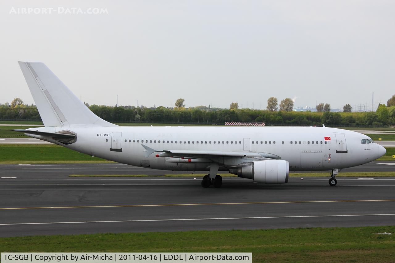 TC-SGB, 1990 Airbus A310-304 C/N 562, Saga Airlines, Name: Akcaabat