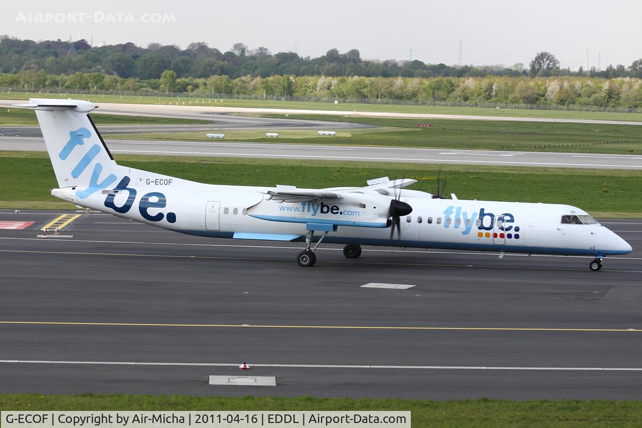 G-ECOF, 2008 De Havilland Canada DHC-8-402Q Dash 8 C/N 4216, Flybe