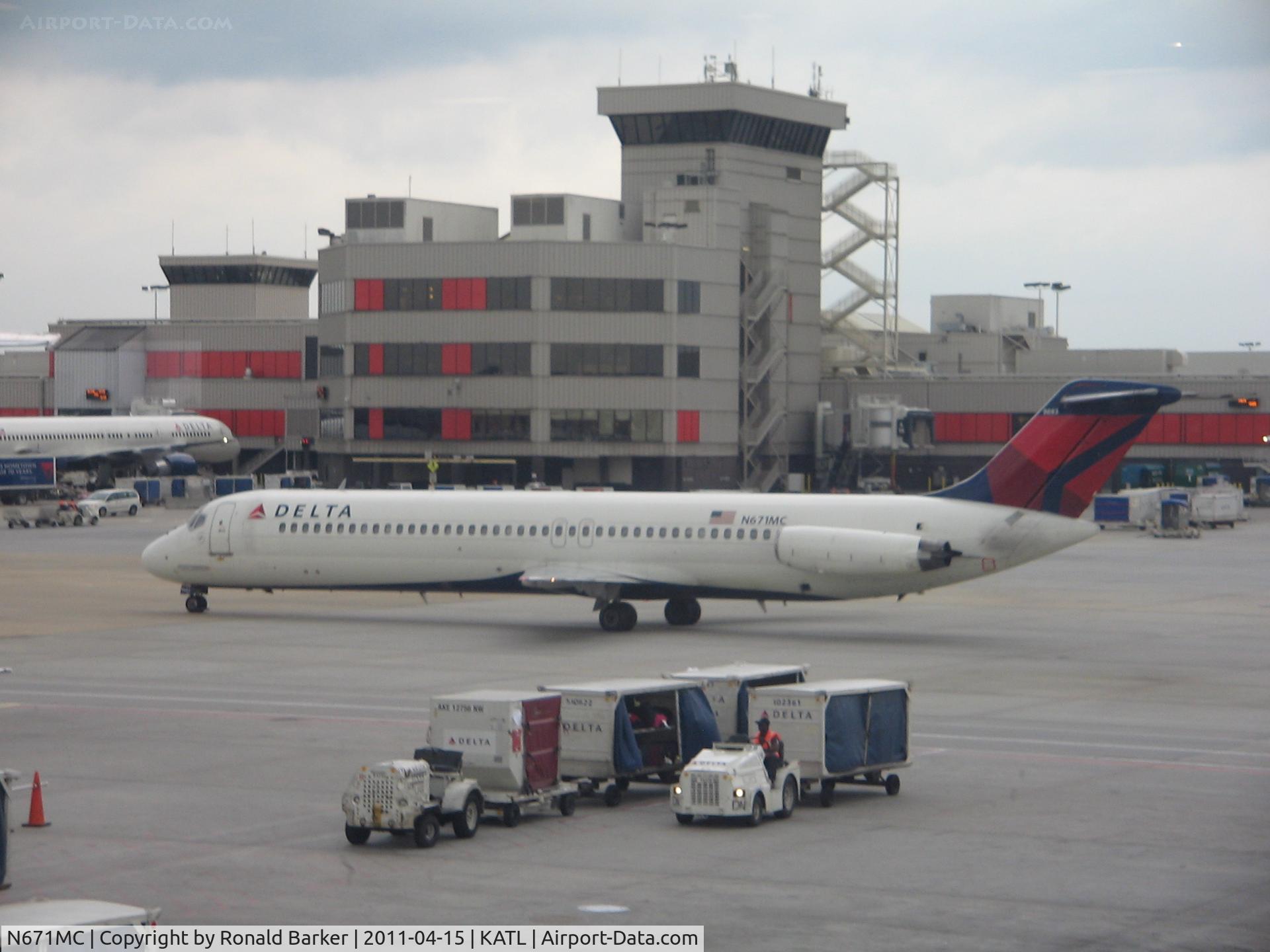 N671MC, 1976 Douglas DC-9-51 C/N 47660, Atlanta