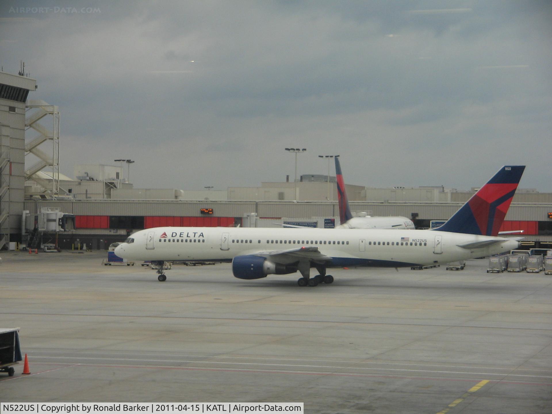 N522US, 1987 Boeing 757-251 C/N 23616, Atlanta