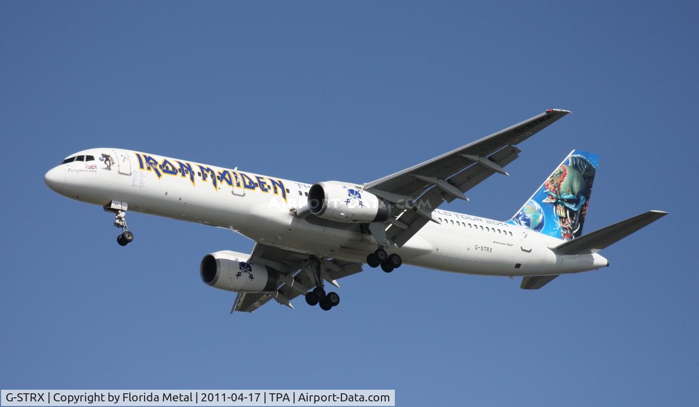 G-STRX, 1992 Boeing 757-28A C/N 25621, IRON MAIDEN in Tampa!!