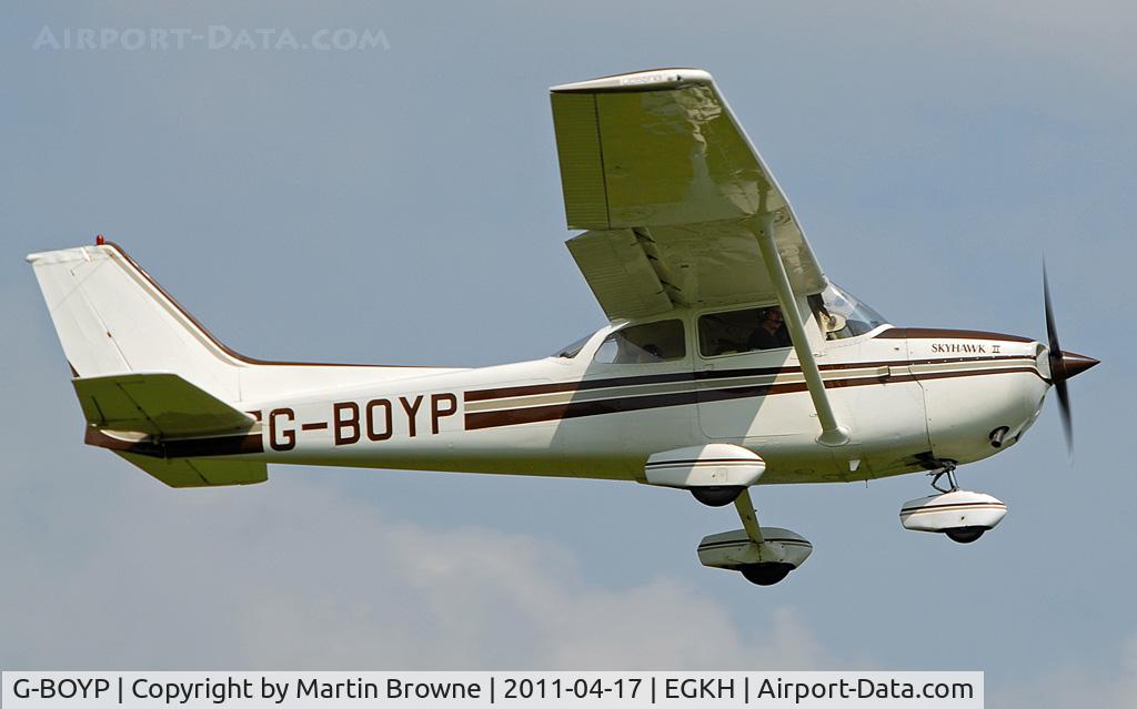 G-BOYP, 1978 Cessna 172N C/N 172-70349, SHOT AT HEADCORN