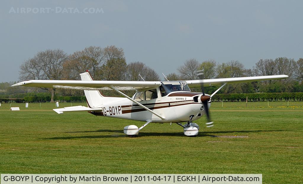 G-BOYP, 1978 Cessna 172N C/N 172-70349, SHOT AT HEADCORN