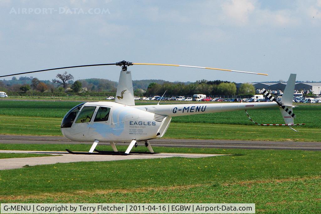 G-MENU, 2008 Robinson R44 Raven II C/N 12664, 2008 ROBINSON HELICOPTER CO INC ROBINSON R44 RAVEN II, c/n: 12664