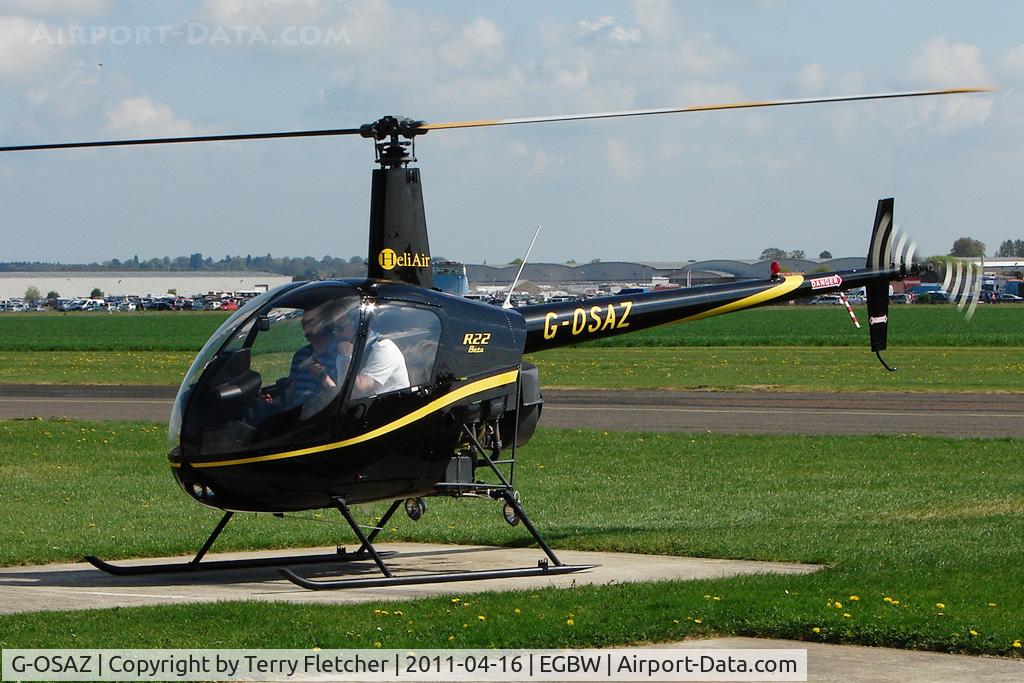 G-OSAZ, 1989 Robinson R22 Beta C/N 1005, 1989 Robinson Helicopter Co Inc ROBINSON R22 BETA, c/n: 1005 (ex G-DERB)
