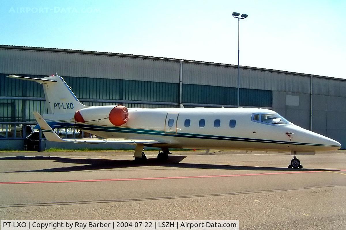 PT-LXO, 1987 Learjet 55C C/N 135, Learjet 55C [55-135] Zurich~HB 22/07/2004